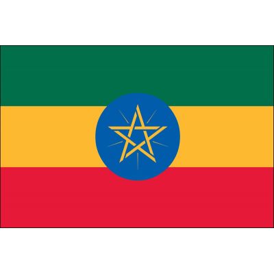 3ft. x 5ft. Ethiopia Flag for Parades & Display