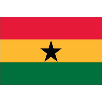 4ft. x 6ft. Ghana Flag for Parades & Display