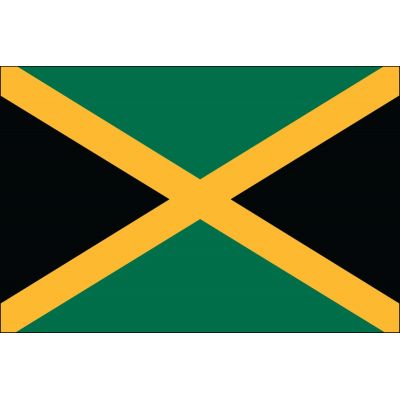 3ft. x 5ft. Jamaica Flag for Parades & Display
