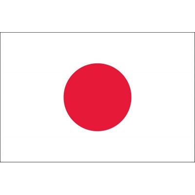4ft. x 6ft. Japan Flag for Parades & Display