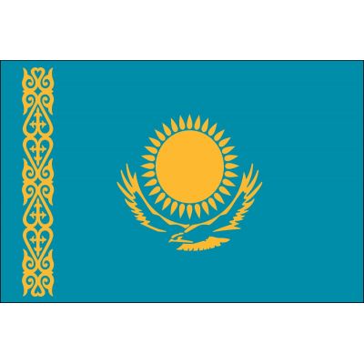 4ft. x 6ft. Kazakhstan Flag for Parades & Display