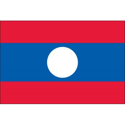 3ft. x 5ft. Laos Flag for Parades & Display
