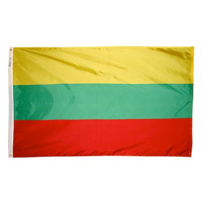 2ft. x 3ft. Lithuania Flag with Canvas Header