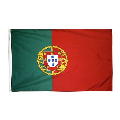 3ft. x 5ft. Portugal Flag with Brass Grommets