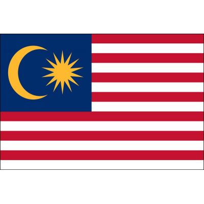 3ft. x 5ft. Malaysia Flag for Parades & Display
