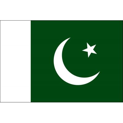 3ft. x 5ft. Pakistan Flag for Parades & Display