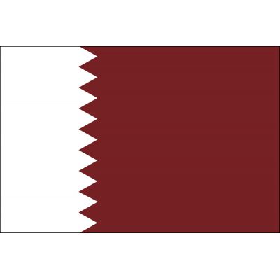 4ft. x 6ft. Qatar Flag for Parades & Display