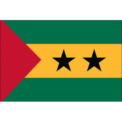 3ft. x 5ft. Sao Tome & Principe Flag for Parades & Display