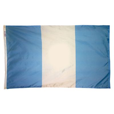 3ft. x 5ft. Guatemala Flag No Seal with Brass Grommets