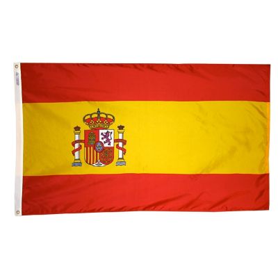 3ft. x 5ft. Spain Flag Seal with Brass Grommets
