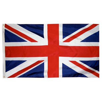 4ft. x 6ft. United Kingdom Flag w/ Line Snap & Ring
