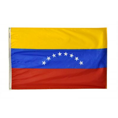 4ft. x 6ft. Venezuela Flag No Seal with Brass Grommets