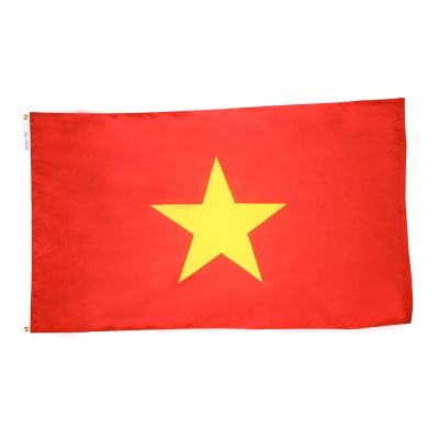 4ft. x 6ft. Vietnam Flag with Brass Grommets