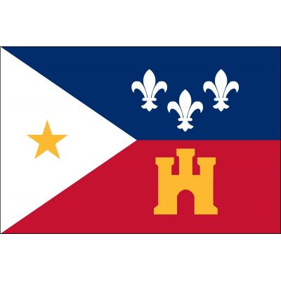 3 ft. x 5 ft. Acadiana Flag