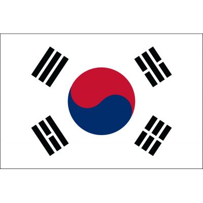 4ft. x 6ft. South Korea Flag for Parades & Display
