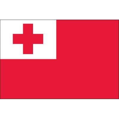 3ft. x 5ft. Tonga Flag for Parades & Display
