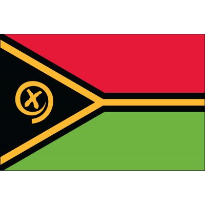 4ft. x 6ft. Vanuatu Flag for Parades & Display