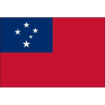 3ft. x 5ft. Samoa Flag for Parades & Display