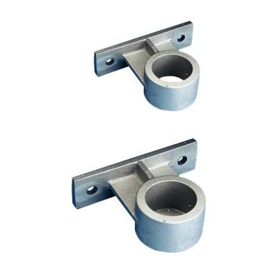 3-1/2 in. Pole Dia. Vertical Wall Mount Brackets Only