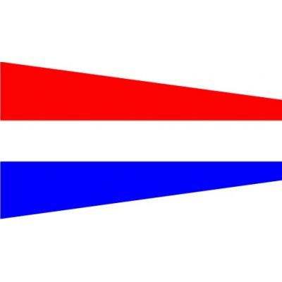 Size 8 Formation Signal Pennant with Line Snap and Ring