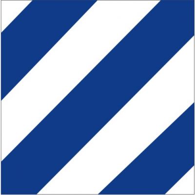 Size 3-1/2 Number 6 Signal Flag with Line Snap and Ring
