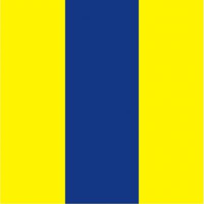 Size 3-1/2 Number 8 Signal Flag with Line Snap and Ring