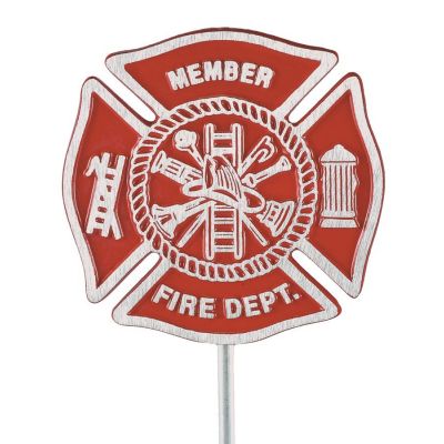 Firefighter Memorial Marker Aluminum