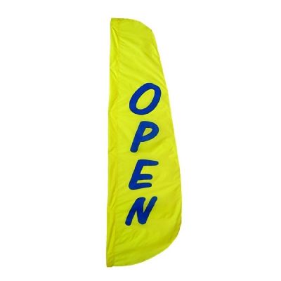 8 ft. x 2 ft. Open Feather Flag