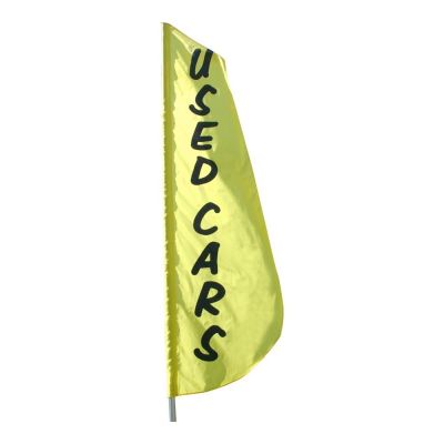 8 ft. x 2 ft. Used Cars Feather Flag