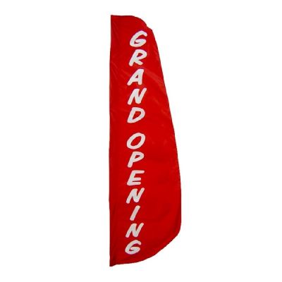 8 ft. x 2 ft. Grand Opening Feather Flag