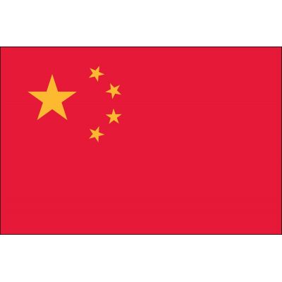 4ft. x 6ft. China Flag for Parades & Display