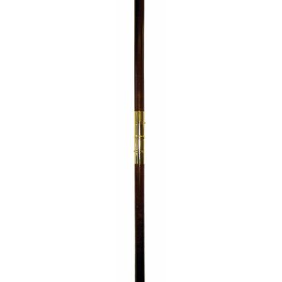 8ft. x 1-1/4in. Mahogany Finished Wood Pole