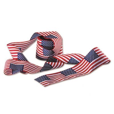 Repeated 4 in. x 6" US Flag on Bunting