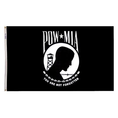 4ft. x 6ft. POW-MIA Flag Single Reverse Outdoor