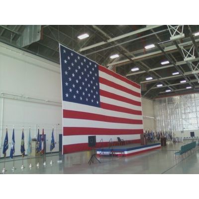 Large U.S. Flags w/ Custom Finishing