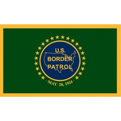 3 ft. x 5 ft. US Border Patrol Flag for Display