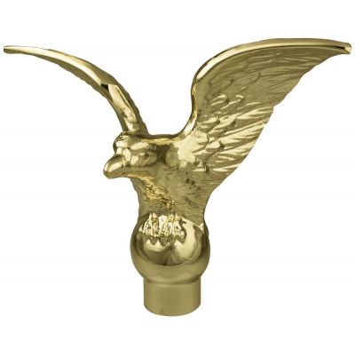 Gold Flying Eagle for flagpole ornament