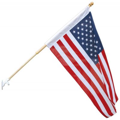 2-1/2 x 4 ft. U.S. Banner Flag Endura Poly/Cotton