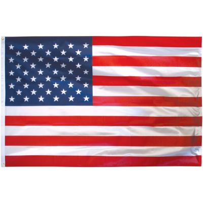 3ft. x 5ft. US Flag Outdoor Nylon Dyed