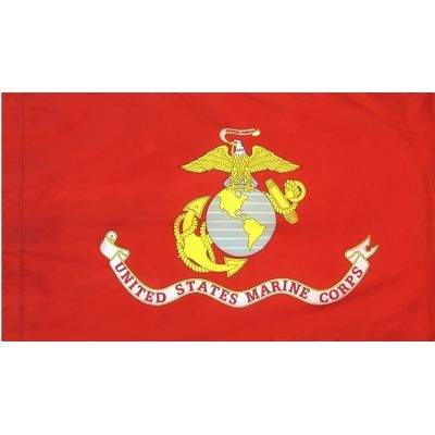 5ft. x 8ft. Marine Corps Flag for Indoor Display