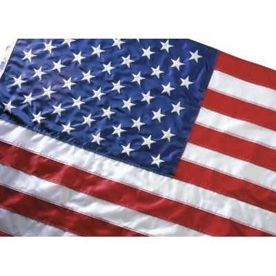 5 ft. x 8 ft. Eco-Friendly US Flag Heading & Grommets