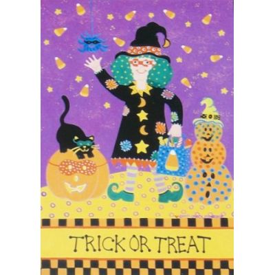 Trick or Treat Decorative House Banner