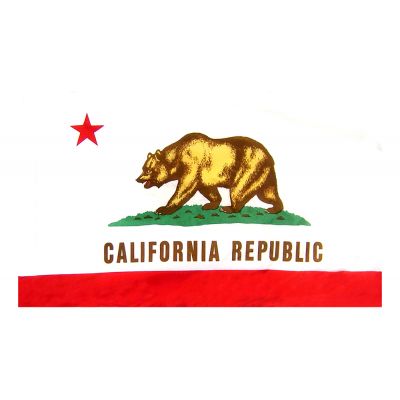 4ft. x 6ft. California Flag for Parades & Display