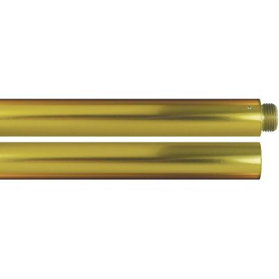 2-Piece Gold Aluminum Pole