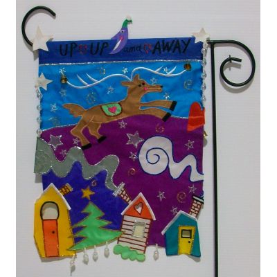Up Up and Away Garden Flag