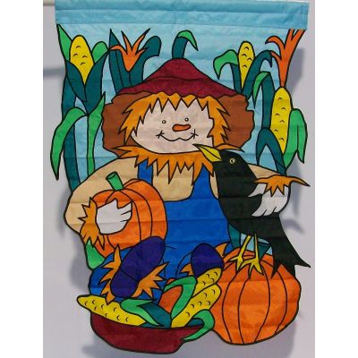 Harvest Scarecrow Decorative House Banner