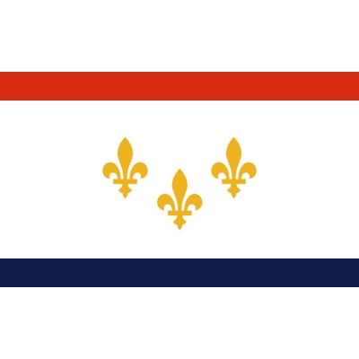 2 x 3ft. City of New Orleans Flag