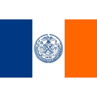 2 x 3ft. City of New York Flag