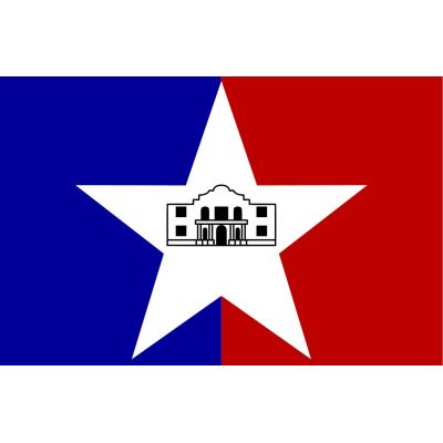 3 x 5ft. City of San Antonio Flag