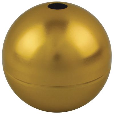 Gold Anodized Aluminum Globe